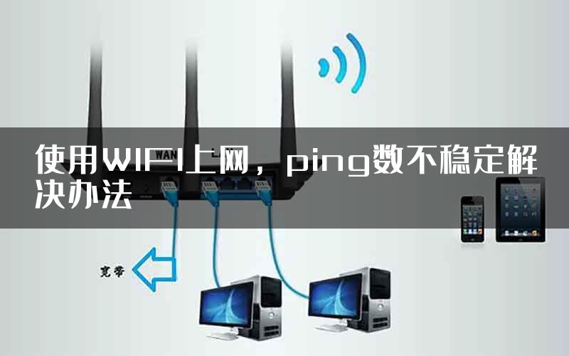 使用WIFI上网，ping数不稳定解决办法