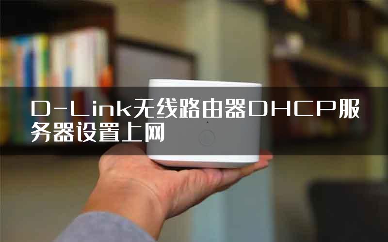 D-Link无线路由器DHCP服务器设置上网