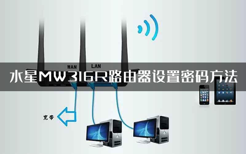 水星MW316R路由器设置密码方法