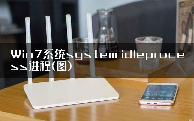 Win7系统system idleprocess进程(图)