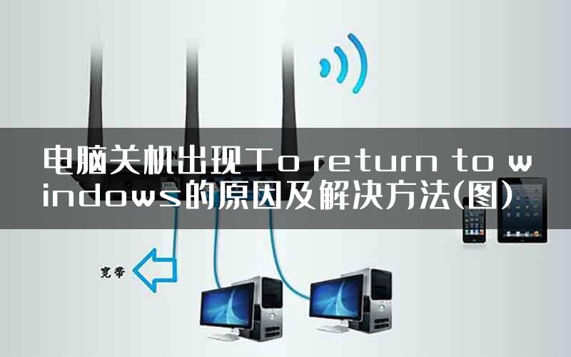 电脑关机出现To return to windows的原因及解决方法(图)