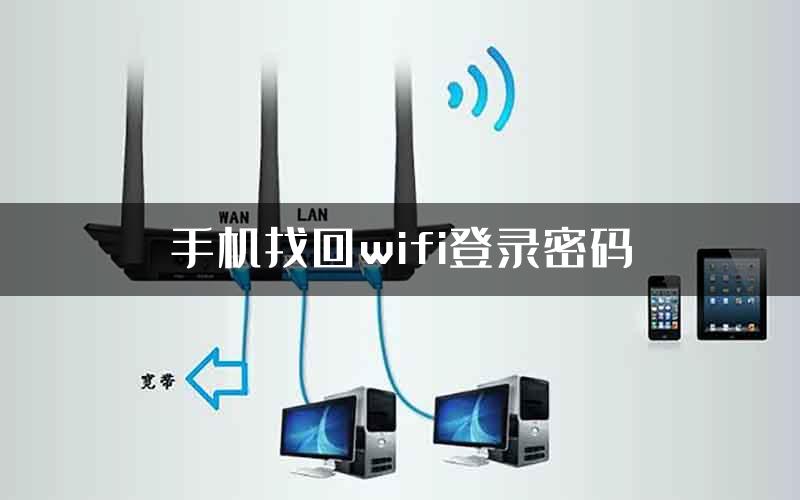 手机找回wifi登录密码