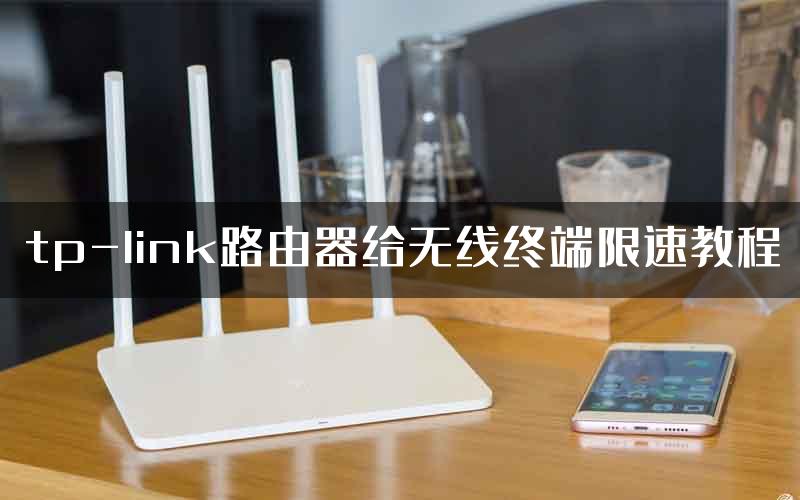 tp-link路由器给无线终端限速教程