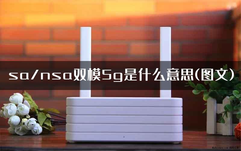 sa/nsa双模5g是什么意思(图文)