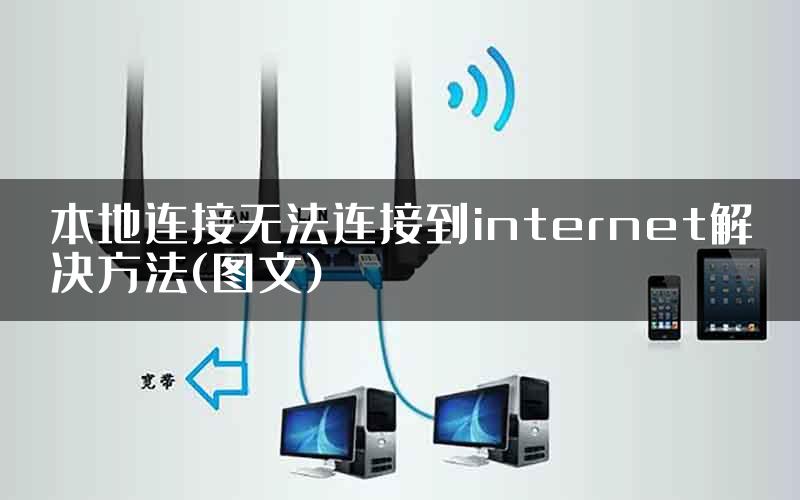 本地连接无法连接到internet解决方法(图文)