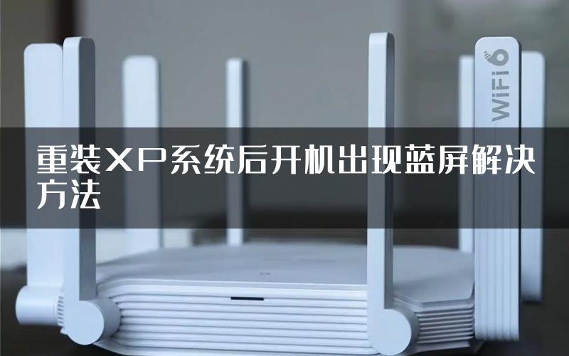 重装XP系统后开机出现蓝屏解决方法