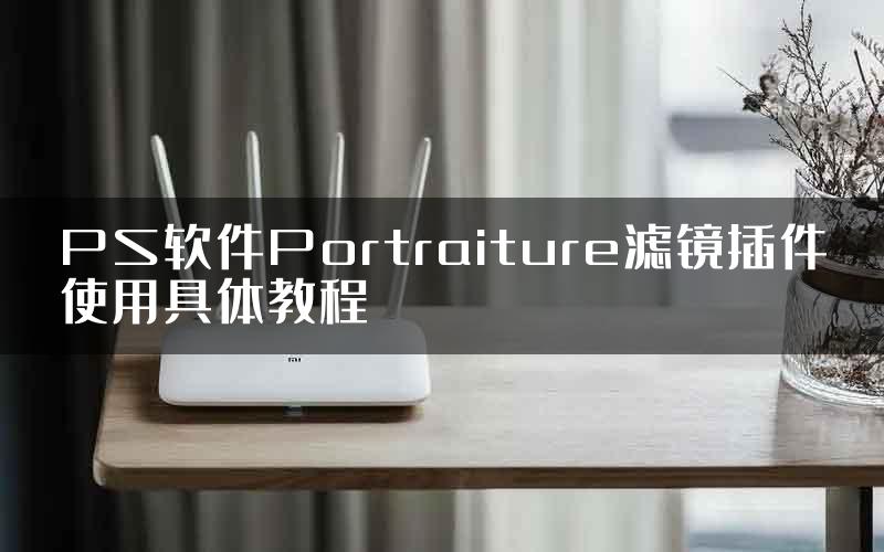 PS软件Portraiture滤镜插件使用具体教程