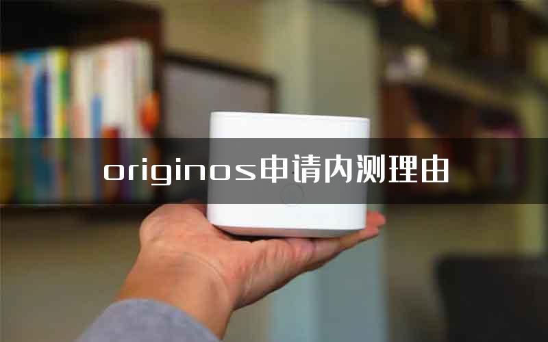 originos申请内测理由