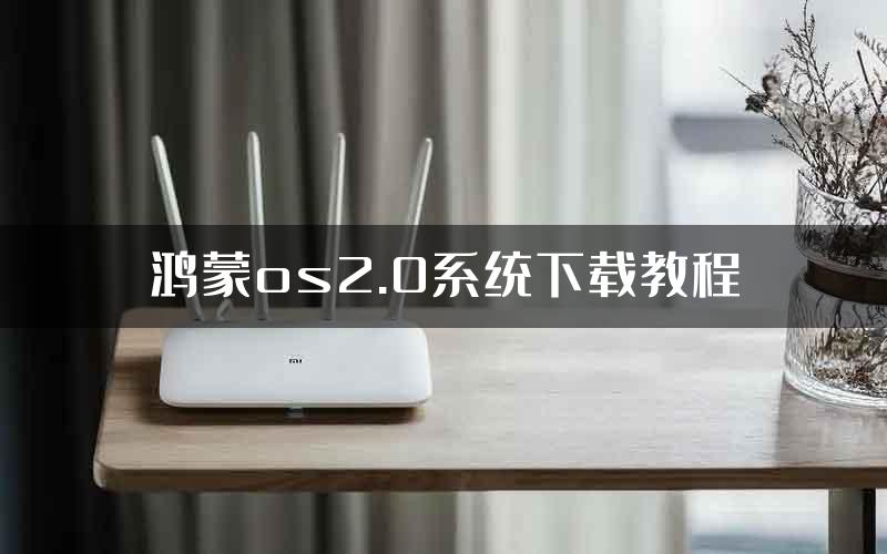 鸿蒙os2.0系统下载教程