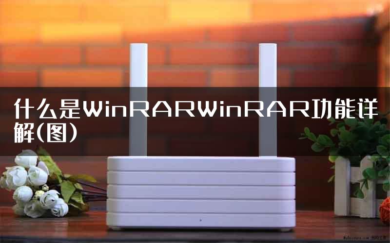 什么是WinRARWinRAR功能详解(图)