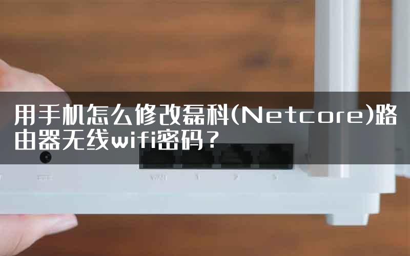 用手机怎么修改磊科(Netcore)路由器无线wifi密码？