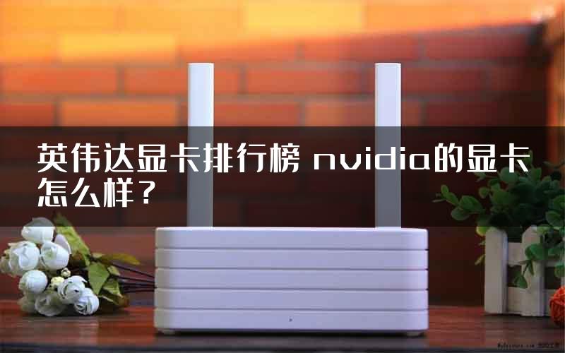 英伟达显卡排行榜 nvidia的显卡怎么样？