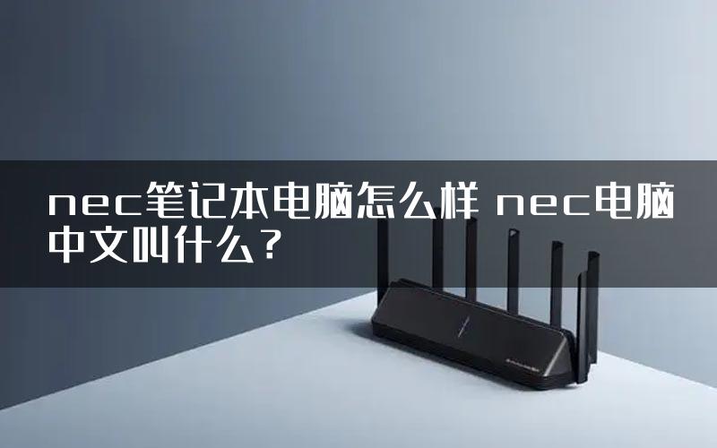 nec笔记本电脑怎么样 nec电脑中文叫什么？