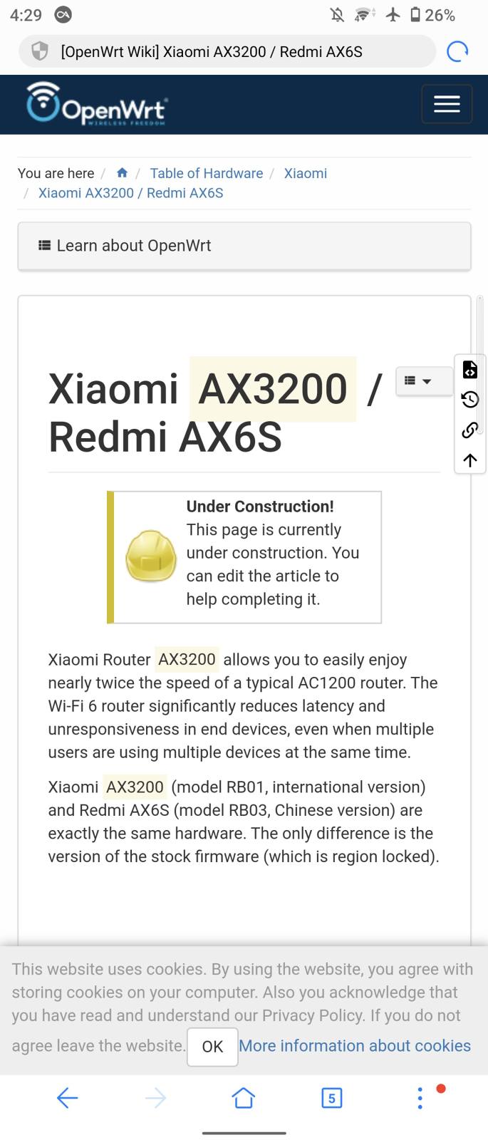 红米ax6刷第三方固件（红米所有第三方Openwrt评测）