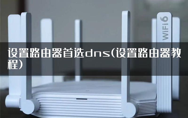 设置路由器首选dns(设置路由器教程)